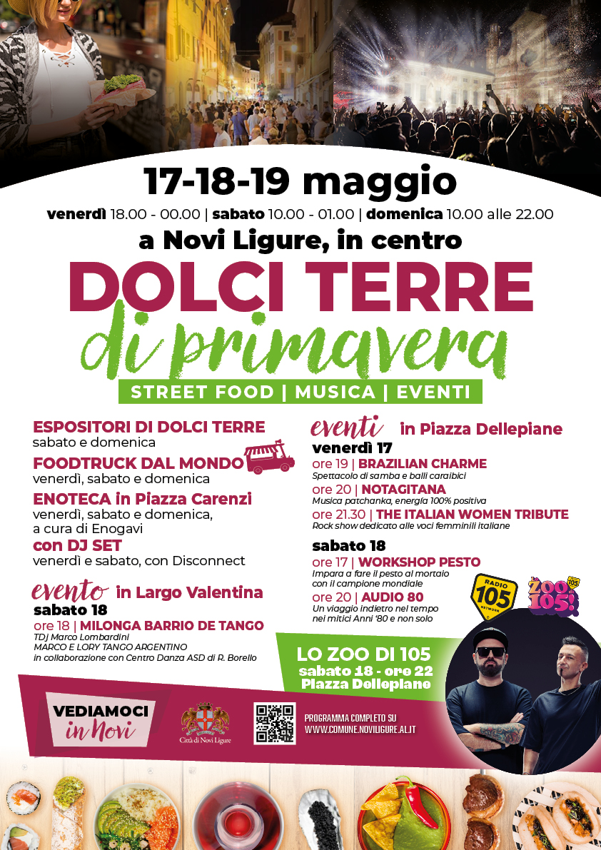 Dolci Terre Di Primavera A Novi Dal 17 Al 19 Maggio Arriva La Festa