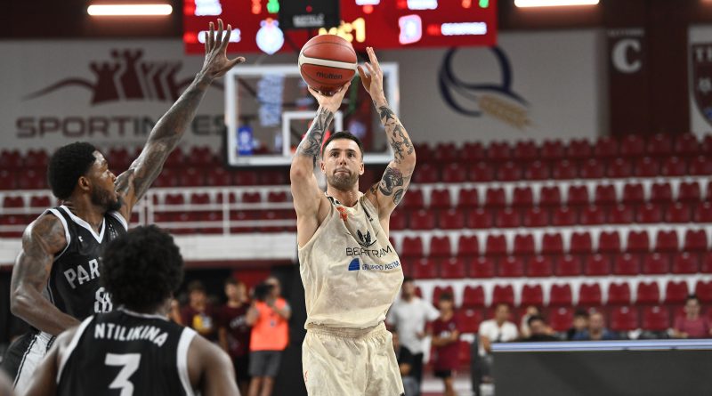 Bertram Derthona sfiora l’impresa a Trapani: il Partizan Belgrado vince all’overtime