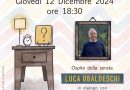 “Il libro sul comodino”: alla Biblioteca Civica di Novi giovedì 12 dicembre per l’ultimo appuntamento del 2024 ospite il giornalista Luca Ubaldeschi