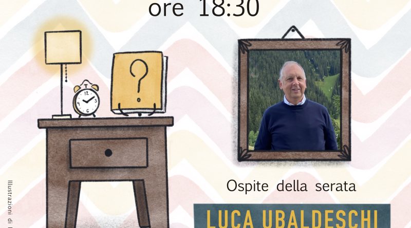 “Il libro sul comodino”: alla Biblioteca Civica di Novi giovedì 12 dicembre per l’ultimo appuntamento del 2024 ospite il giornalista Luca Ubaldeschi