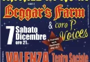 Natale in Rock: sabato 7 dicembre a Valenza concerto della Beggar’s Farm e P. Voices a sostegno della Lilt